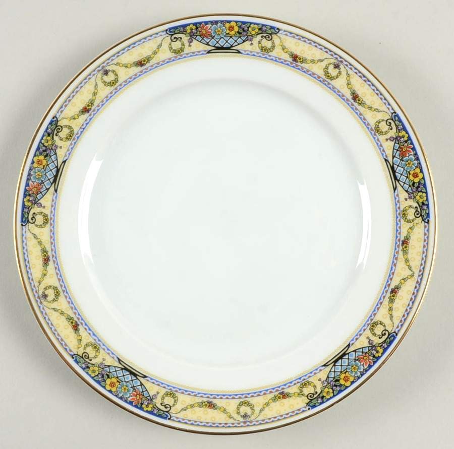 The Arlington (White Border & Center) Salad Plate by Thomas-1