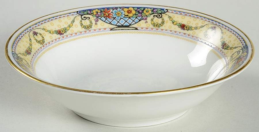 The Arlington (White Border & Center) Fruit/Dessert (Sauce) Bowl by Thomas-1