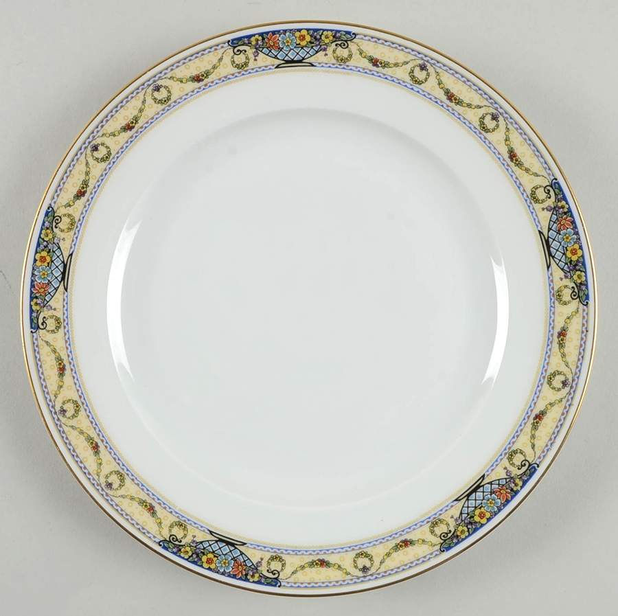 The Arlington (White Border & Center) Luncheon Plate by Thomas-1