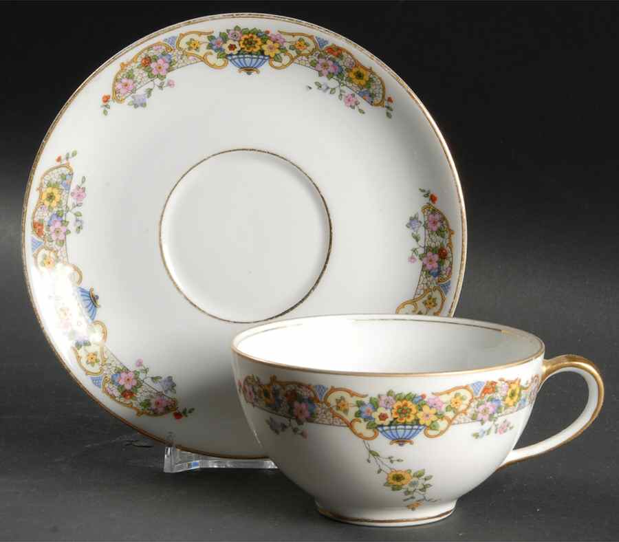 Asturia Flat Cup & Saucer Set by Thomas-1
