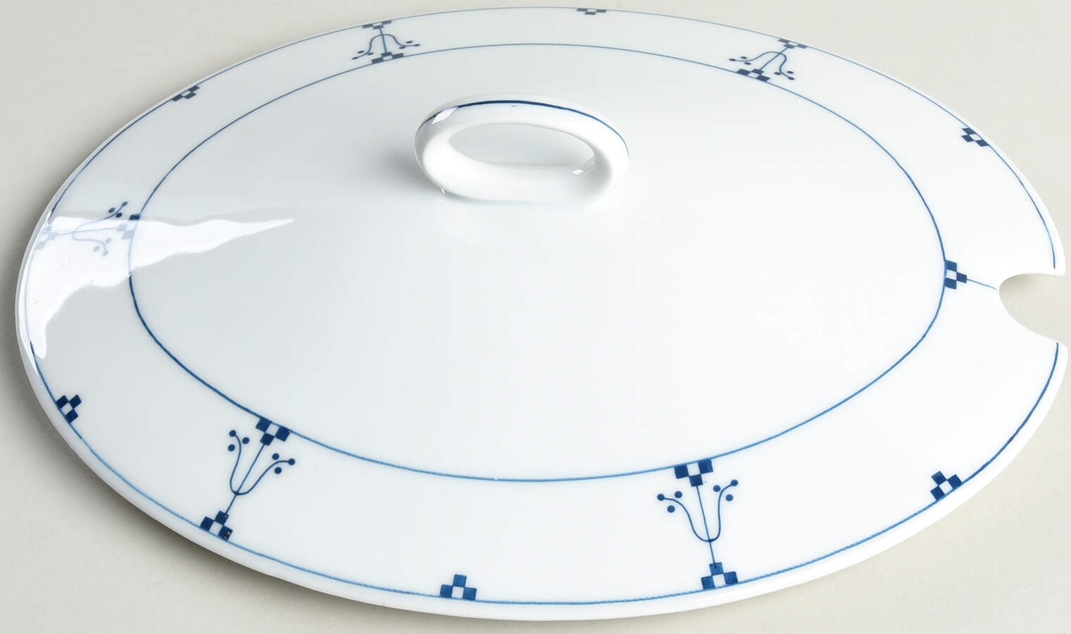 Bavarian Blue Lid for Oval Tureen by Thomas-1