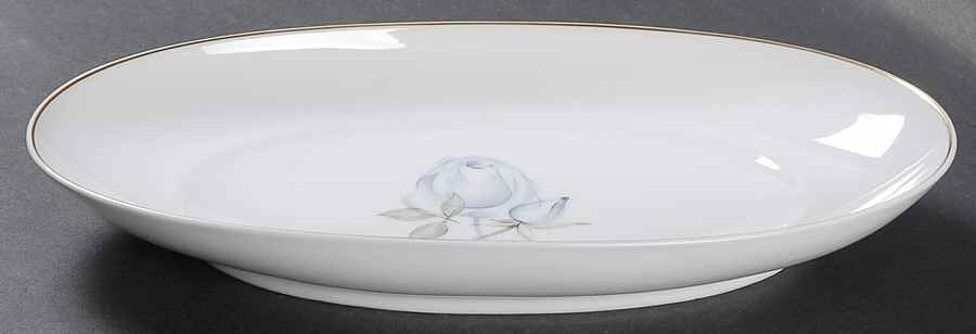 Blue Rose (Gold Trim) Relish by Thomas-1