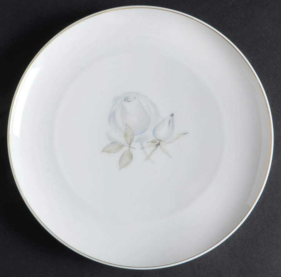 Blue Rose (Gold Trim) Salad Plate by Thomas-1
