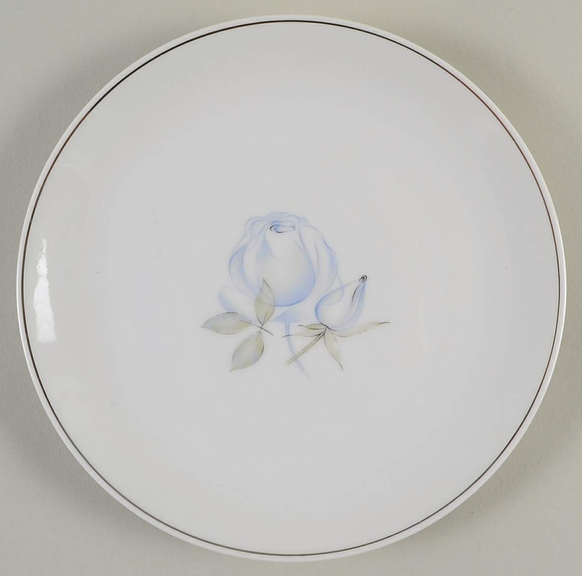 Blue Rose (Platinum) Bread & Butter Plate by Thomas-1