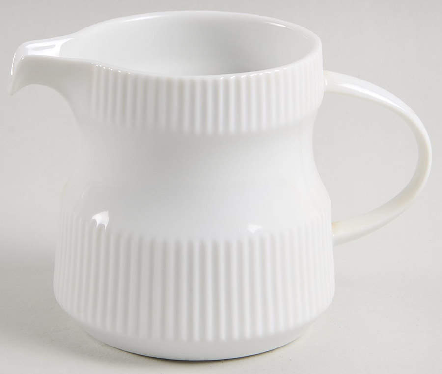 Brazilia White Creamer by Thomas-1
