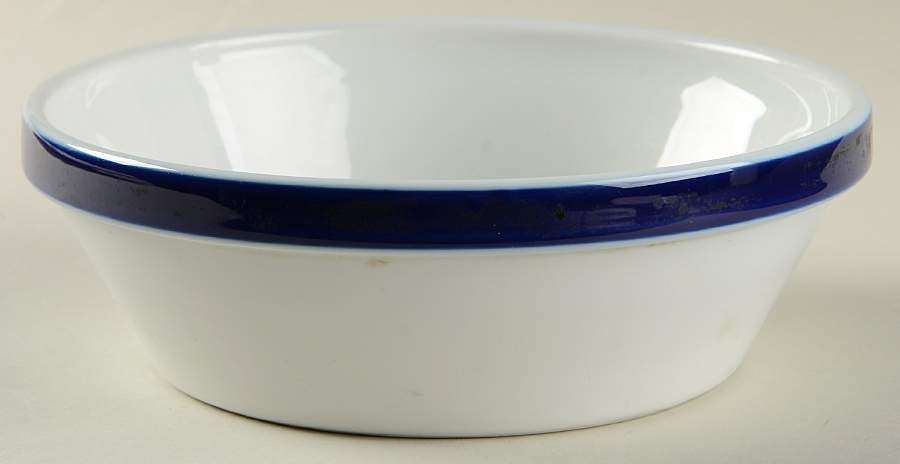 Brushed Cobalt 7" Round Vegetable Bowl by Thomas-1