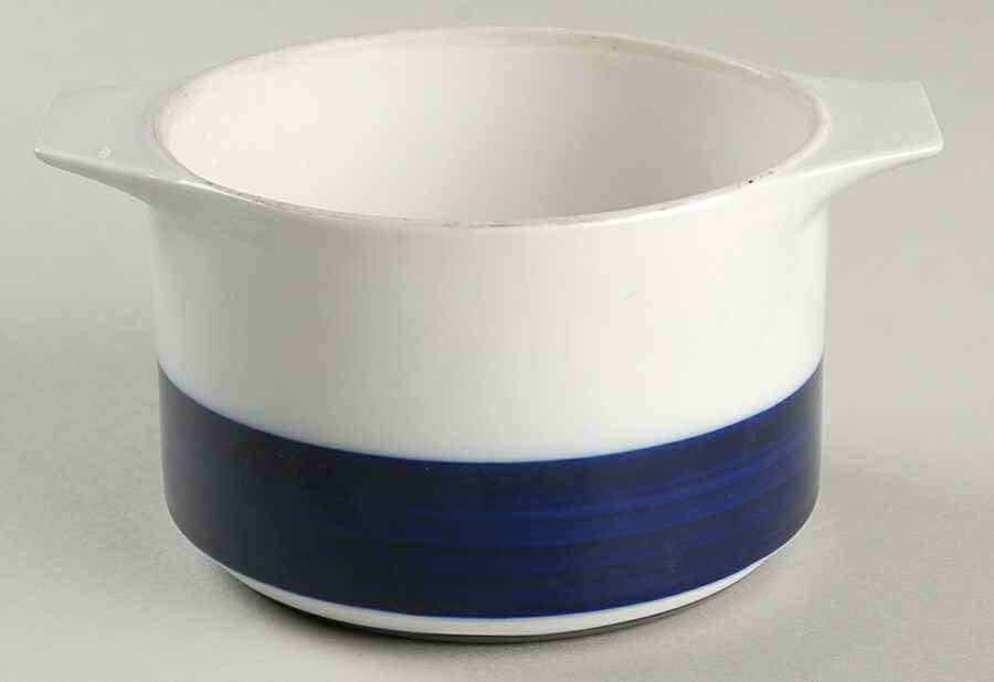 Brushed Cobalt 6" Round Open Casserole by Thomas-1