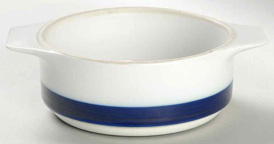 Brushed Cobalt 6" Round Open Casserole by Thomas-1