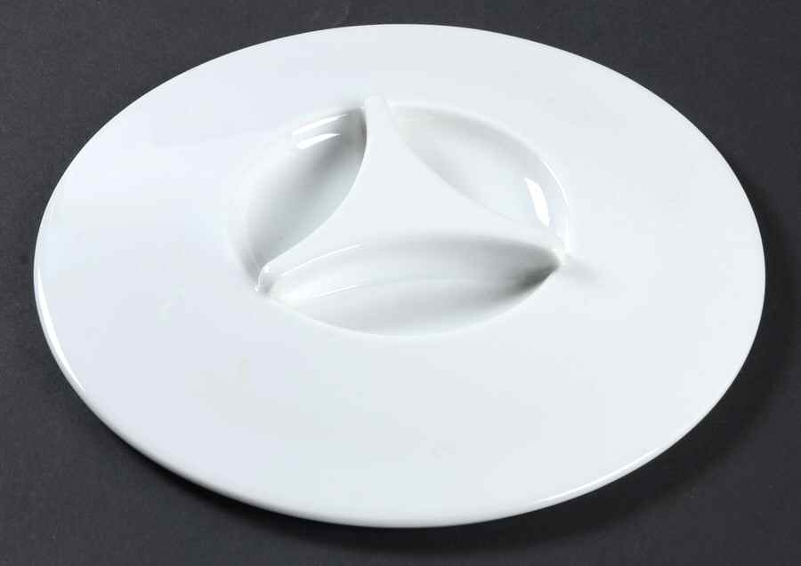 Brushed Cobalt Lid for Round Vegetable by Thomas-1