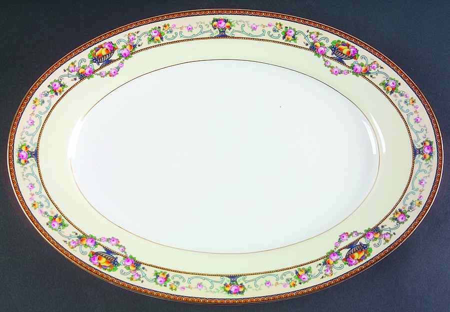 Briarcliff 16" Oval Serving Platter by Thomas-1