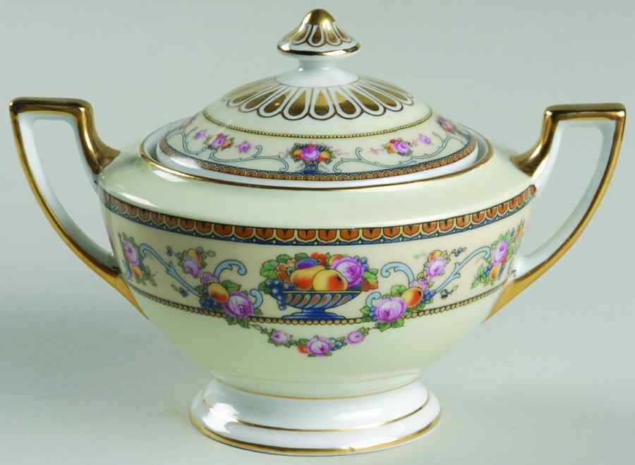Briarcliff Sugar Bowl & Lid by Thomas-1
