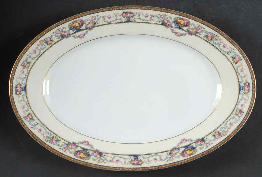 Briarcliff 13" Oval Serving Platter by Thomas-1