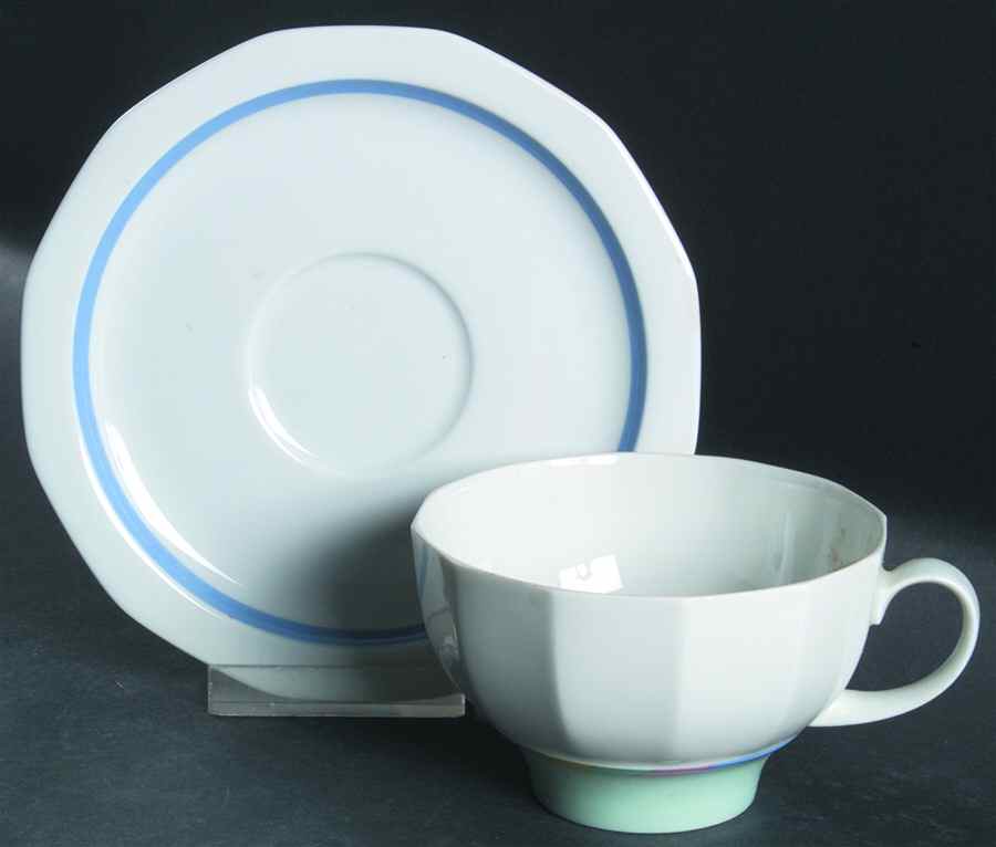 Cannes Flat Cup & Saucer Set by Thomas-1