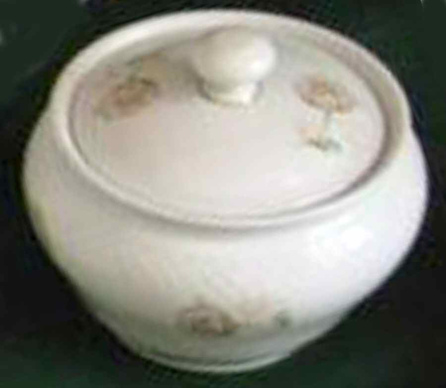 Charmont (Embossed Rim) Sugar Bowl & Lid by Thomas-1