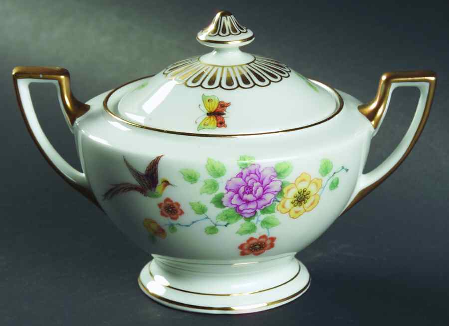 The Claridge Sugar Bowl & Lid by Thomas-1