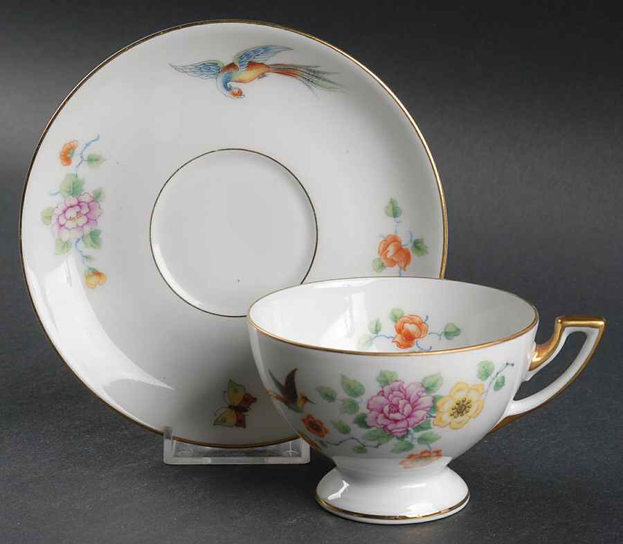The Claridge Footed Cup & Saucer Set by Thomas-1