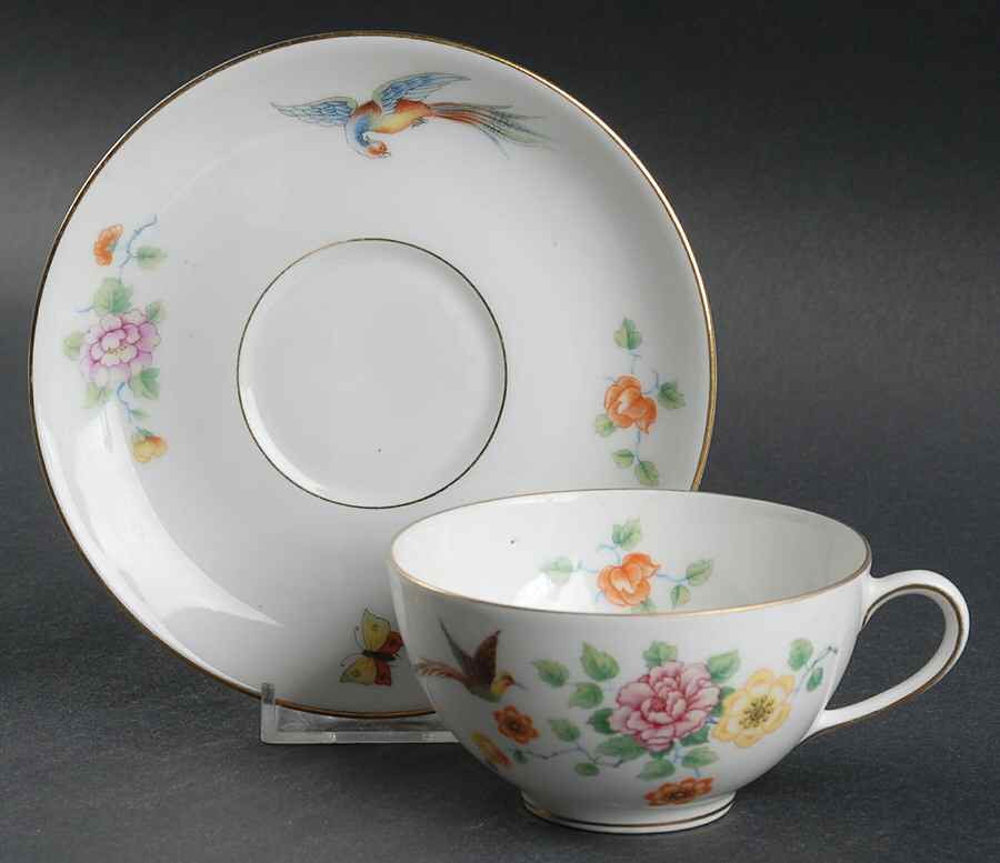 The Claridge Flat Cup & Saucer Set by Thomas-1