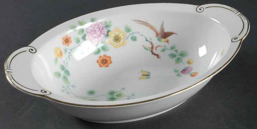The Claridge 10" Oval Vegetable Bowl by Thomas-1