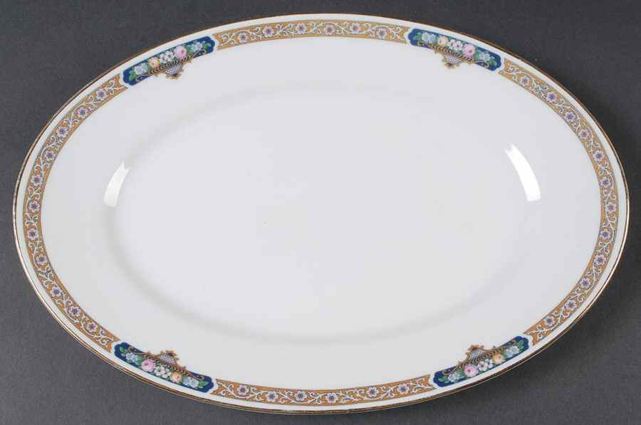 The Cordella 12" Oval Serving Platter by Thomas-1