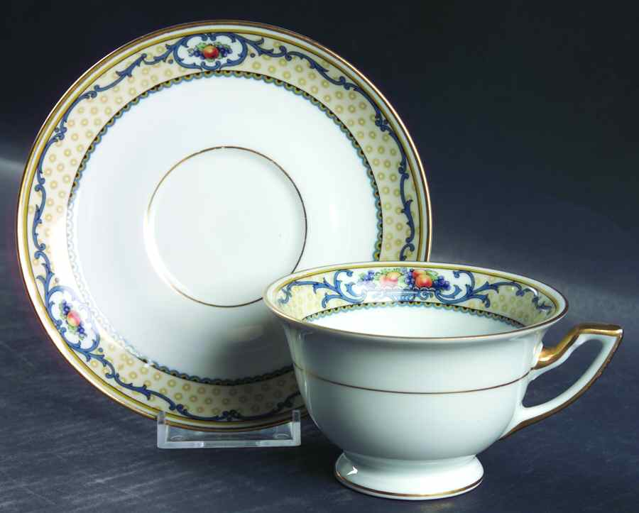 Delmonte Footed Cup & Saucer Set by Thomas-1