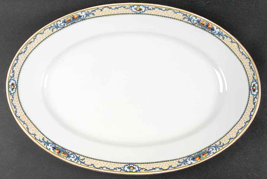 Delmonte 17" Oval Serving Platter by Thomas-1