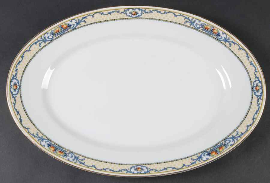 Delmonte 15" Oval Serving Platter by Thomas-1