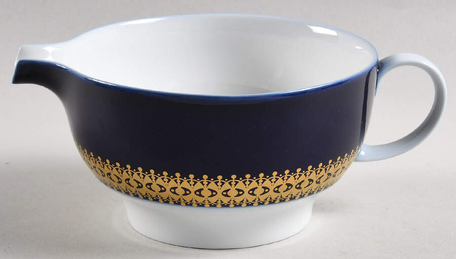 Design 304020 Cobalt Gold Gravy Boat by Thomas-1