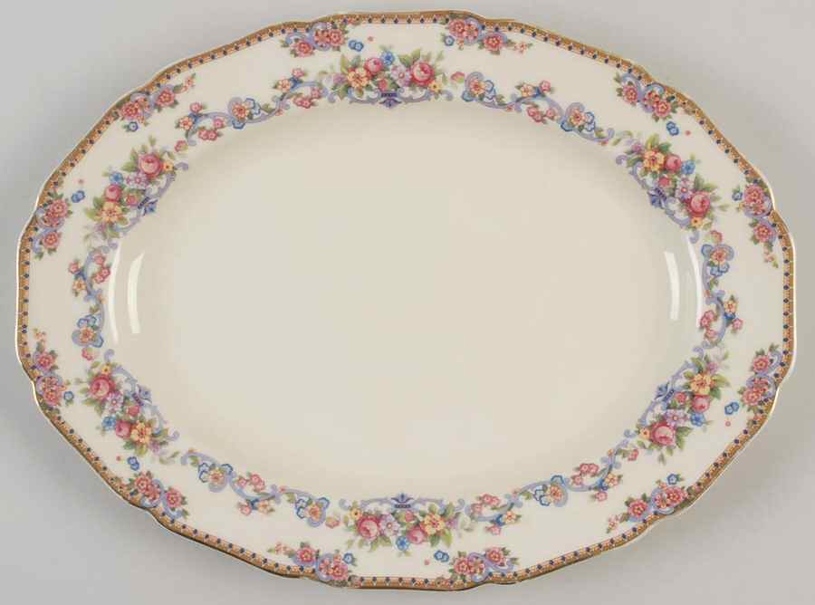 Dorsey 12" Oval Serving Platter by Thomas-1
