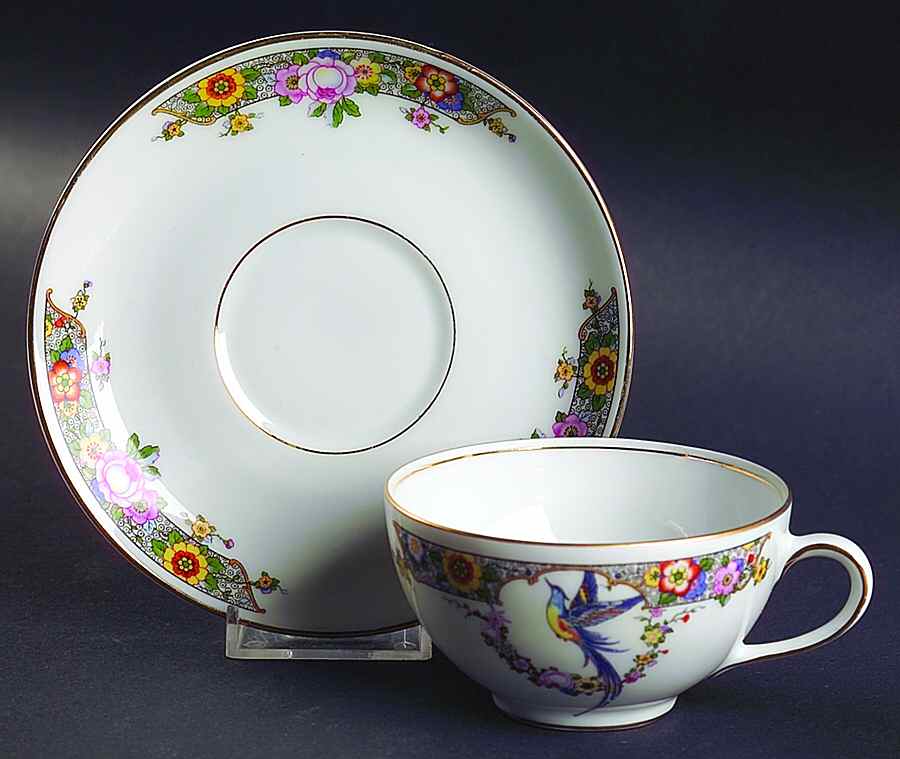 Elmsford Flat Cup & Saucer Set by Thomas-1