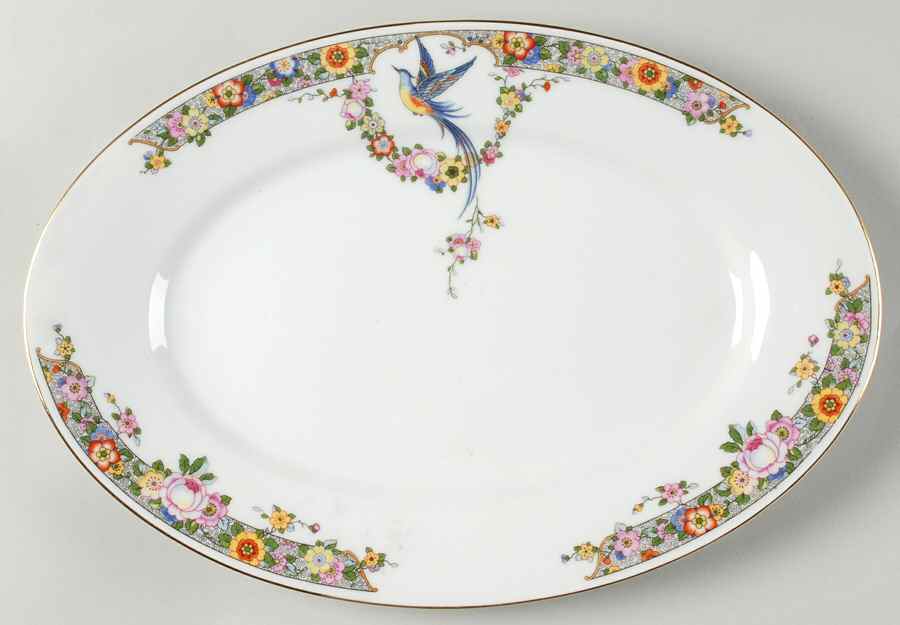 Elmsford 12" Oval Serving Platter by Thomas-1
