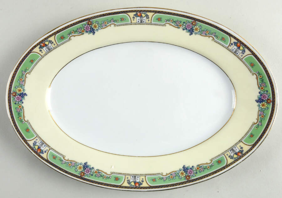 Emerald 12" Oval Serving Platter by Thomas-1