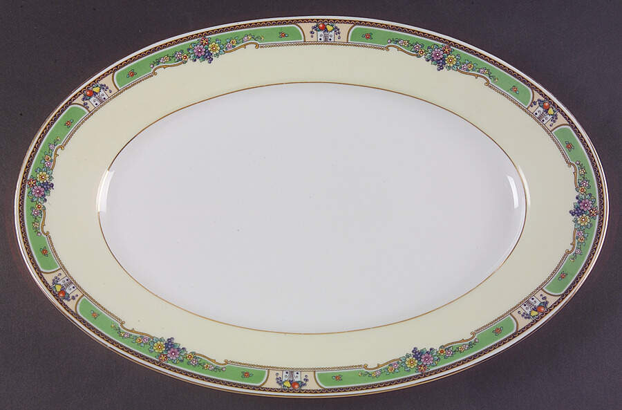 Emerald 15" Oval Serving Platter by Thomas-1