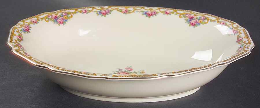 Eugenia 10" Oval Vegetable Bowl by Thomas-1
