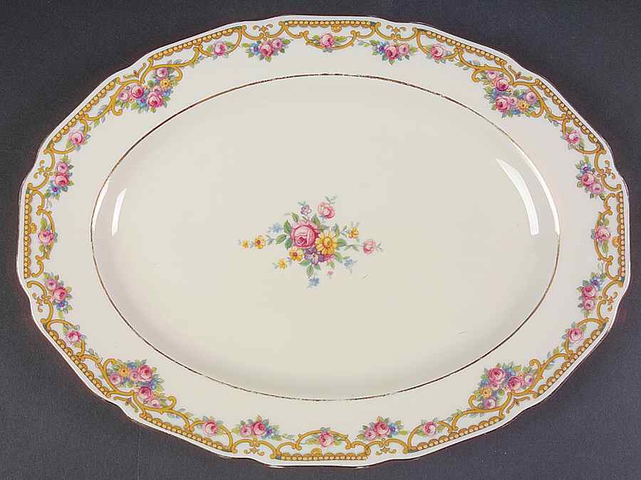 Eugenia 11" Oval Serving Platter by Thomas-1