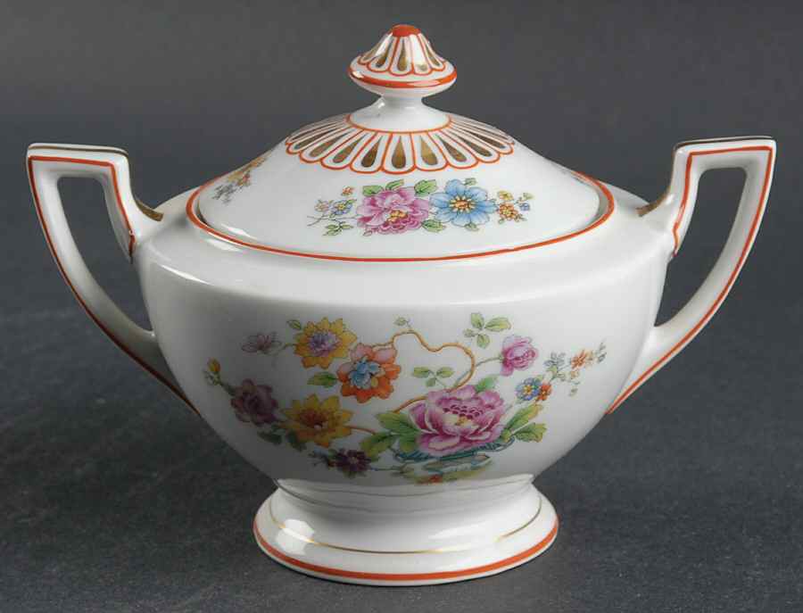 Fantasy Sugar Bowl & Lid by Thomas-1