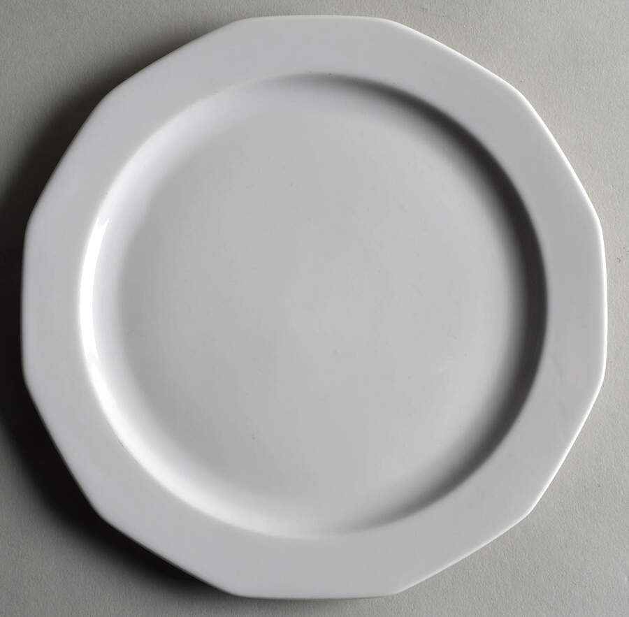 Festival White Salad Plate by Thomas-1