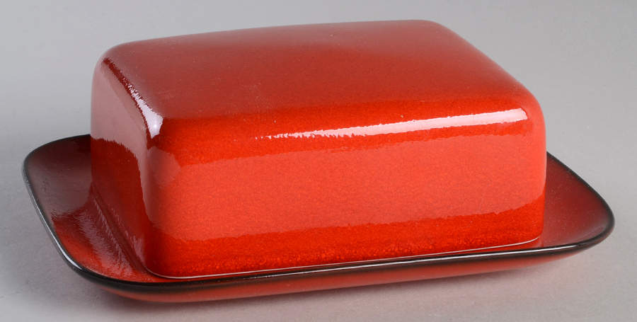 Flame Rectangular Covered Butter by Thomas-1