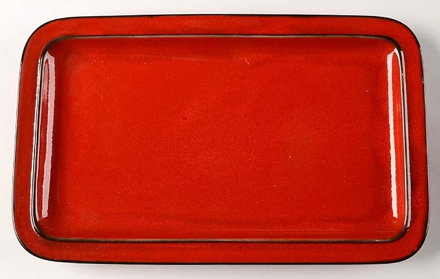Flame 13" Rectangular Serving Platter by Thomas-1