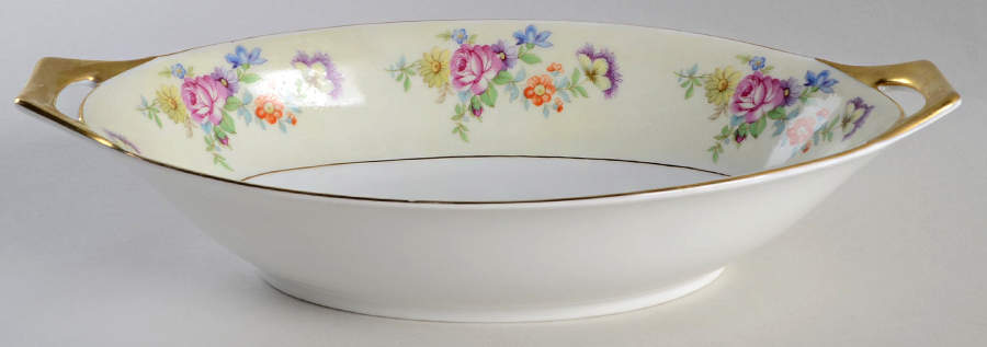 Florabella 11" Oval Vegetable Bowl by Thomas-1