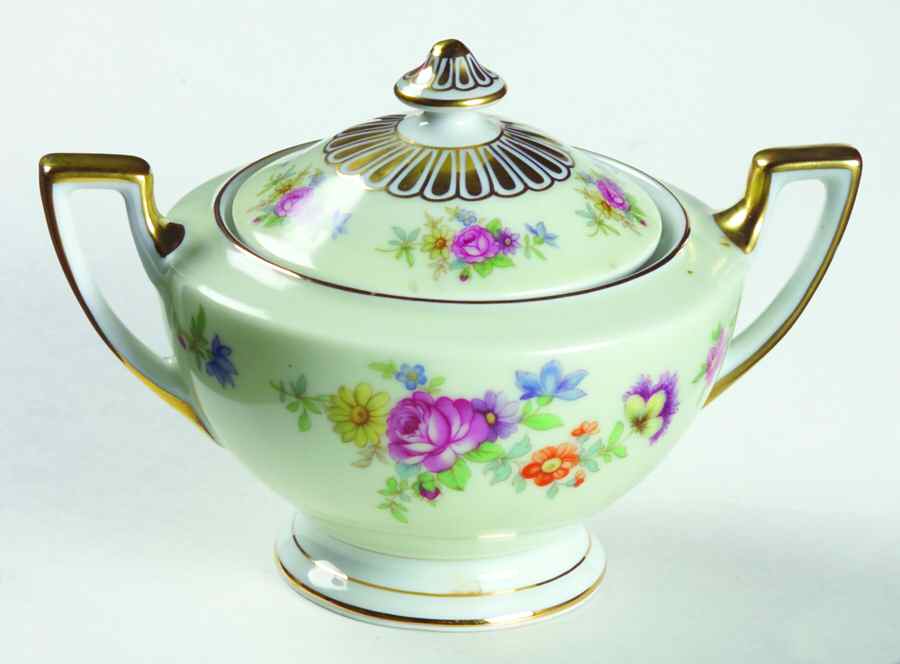 Florabella Sugar Bowl & Lid by Thomas-1