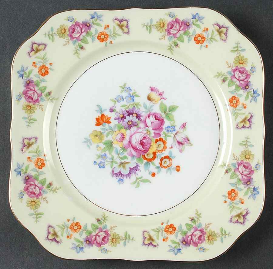 Florabella Square Salad Plate by Thomas-1