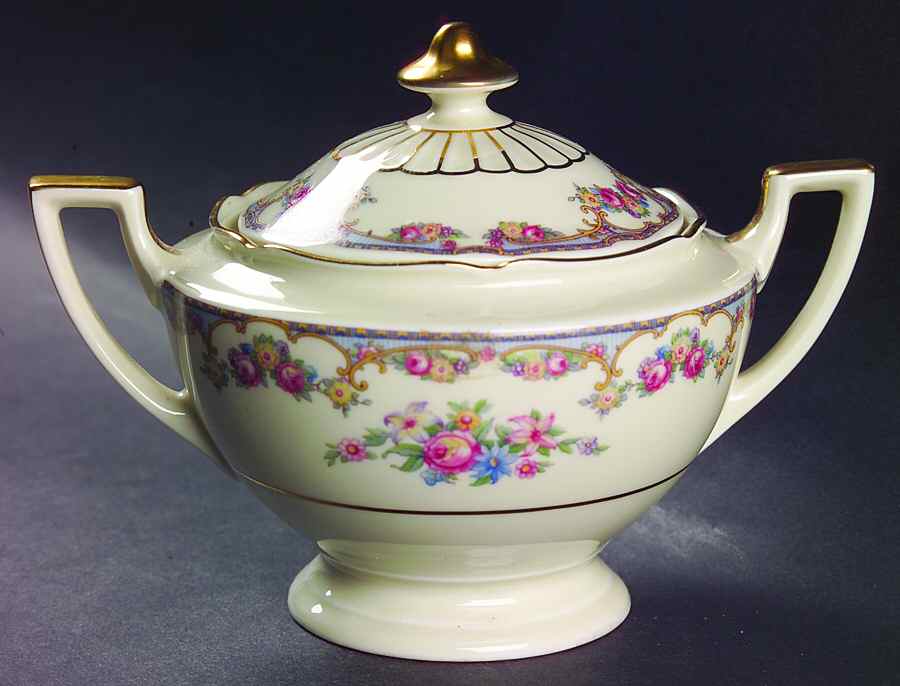Gloucester Sugar Bowl & Lid by Thomas-1
