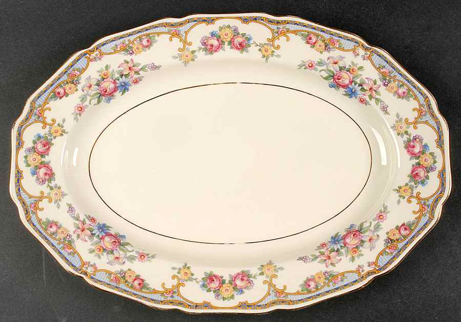 Gloucester 15" Oval Serving Platter by Thomas-1