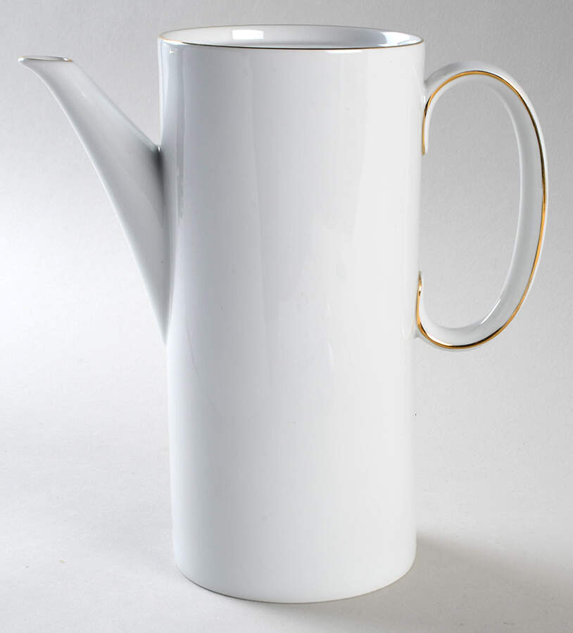 Gold Band (Coupe) Coffee Pot No Lid by Thomas-1