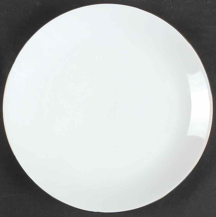 Gold Band (Coupe) Bread & Butter Plate by Thomas-1