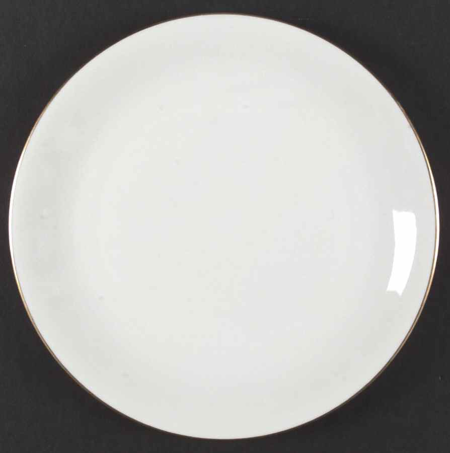 Gold Band (Coupe) Dinner Plate by Thomas-1