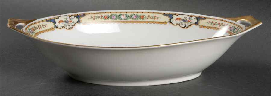 Golden Pheasant 11" Oval Vegetable Bowl by Thomas-1
