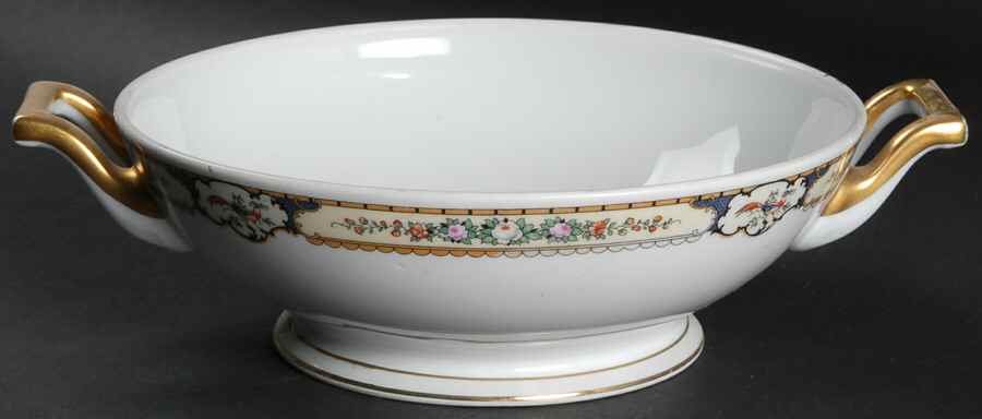 Golden Pheasant Round Vegetable No Lid by Thomas-1