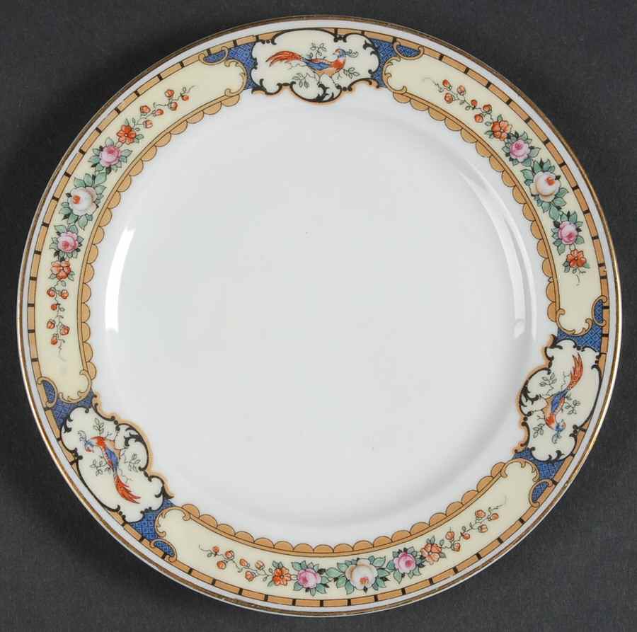 Golden Pheasant Bread & Butter Plate by Thomas-1
