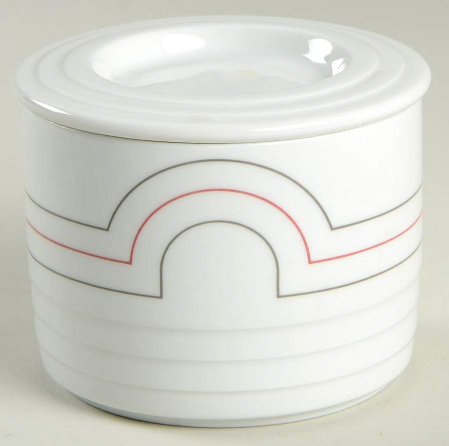 Graphic Sugar Bowl & Lid by Thomas-1